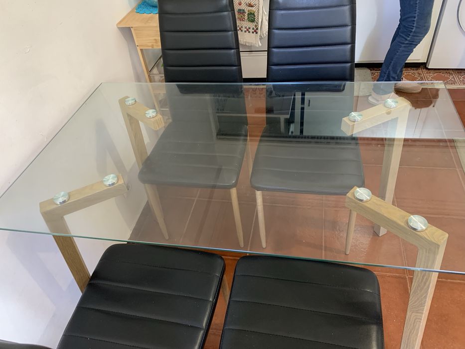 Mesa de Sala em Vidro