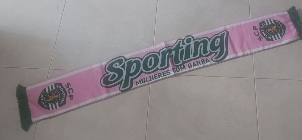 Cachecol,rosa do SCPortugal
