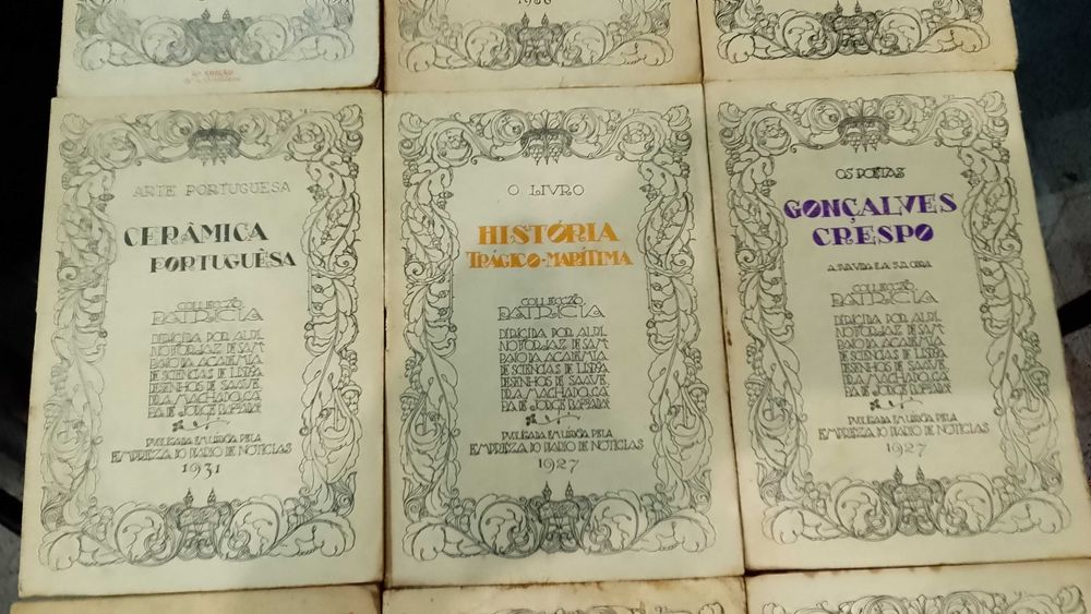 Coleção Patrícia "Albino Forjaz de Sampaio" 9 unidades
