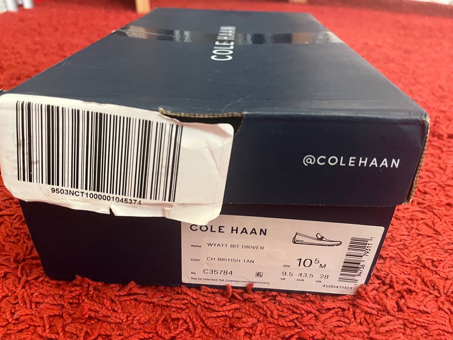 Шкіряні лоферы Cole Haan, оригінал, р. 45