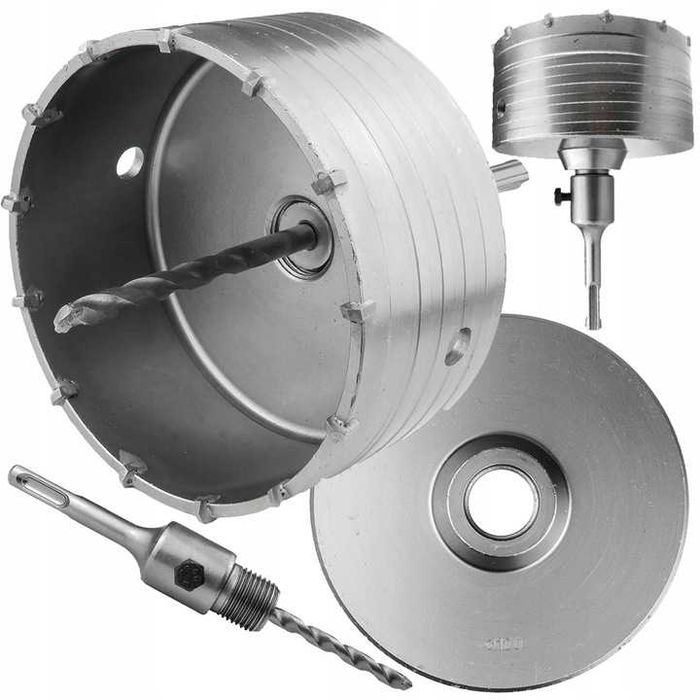 WIERTŁO KORONKOWE Otwornica Koronkowa SDS MAX 120 MM Do Muru Betonu