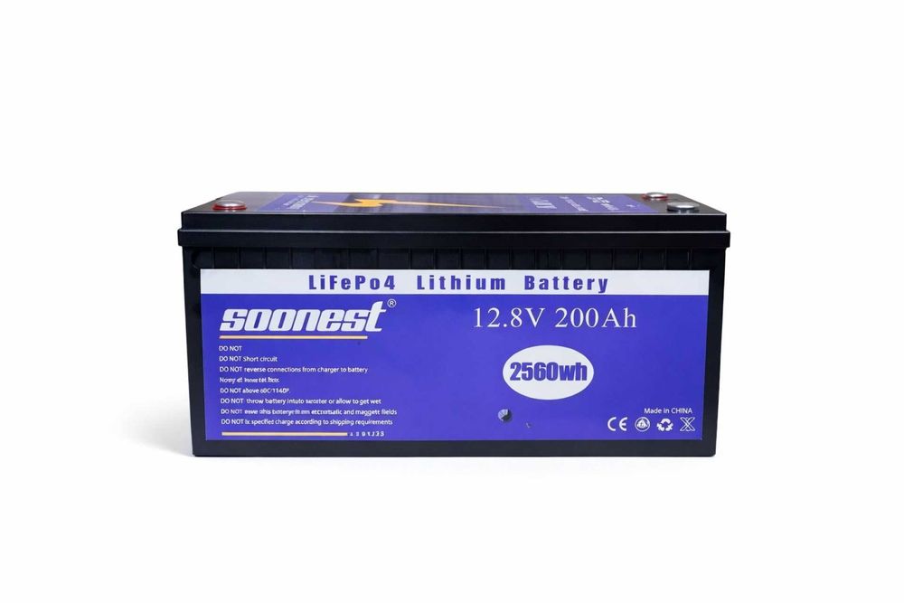 Акумулятор LiFePO4 Soonest 12.8V 200Ah (літій-залізо-фосфатний)