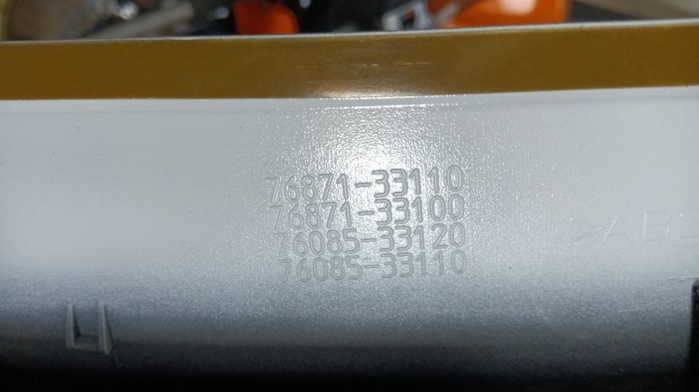 Aileron spoiler aleron Toyota Camry 2017