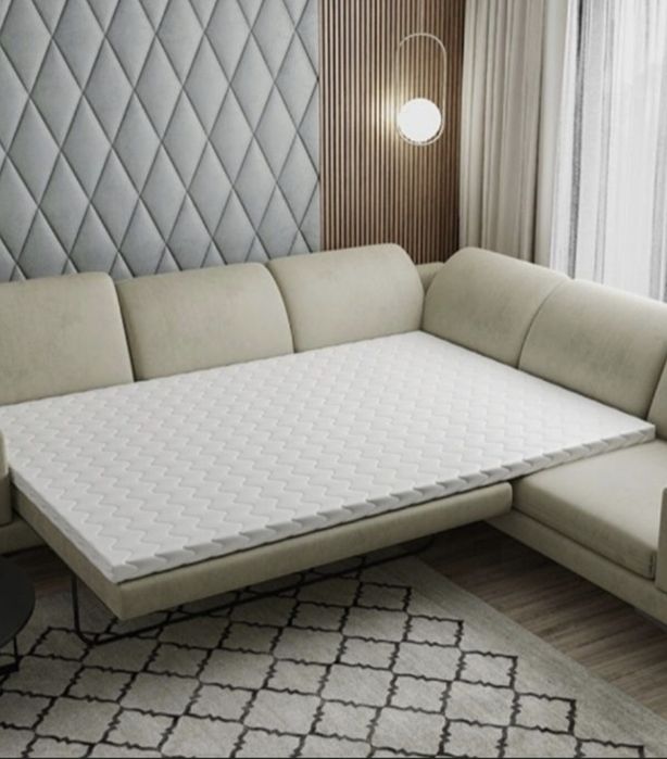 12 cm Materac twardy z pokrowcem 130x195 HR H3 12cm toper top nakładka