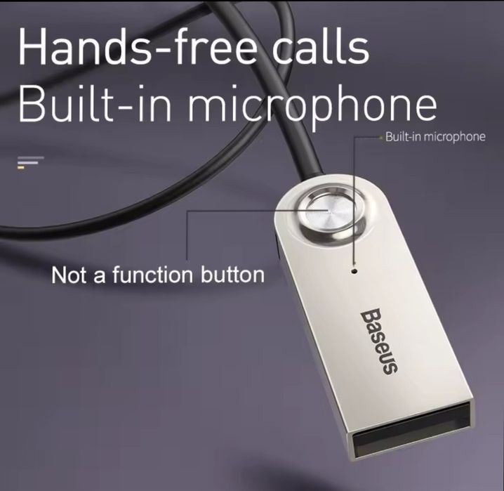 Адаптер Baseus Bluetooth AUX