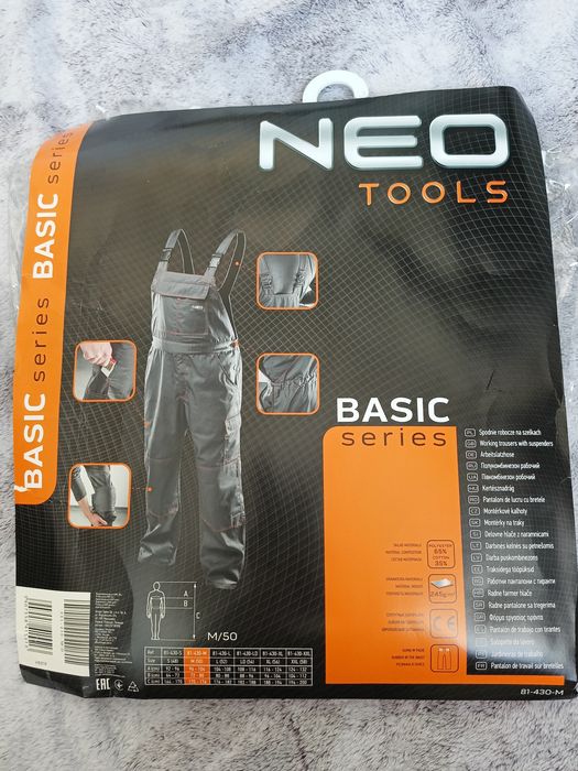 Напівкомбінезон робочий NEO Tools (М) (81-430-М)