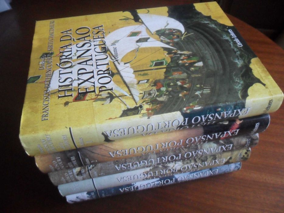 "História da Expansão Portuguesa" -5 Vol- F Bethencourt e K. Chaudhuri
