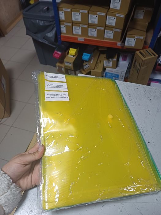 Envelopes de plástico com fecho