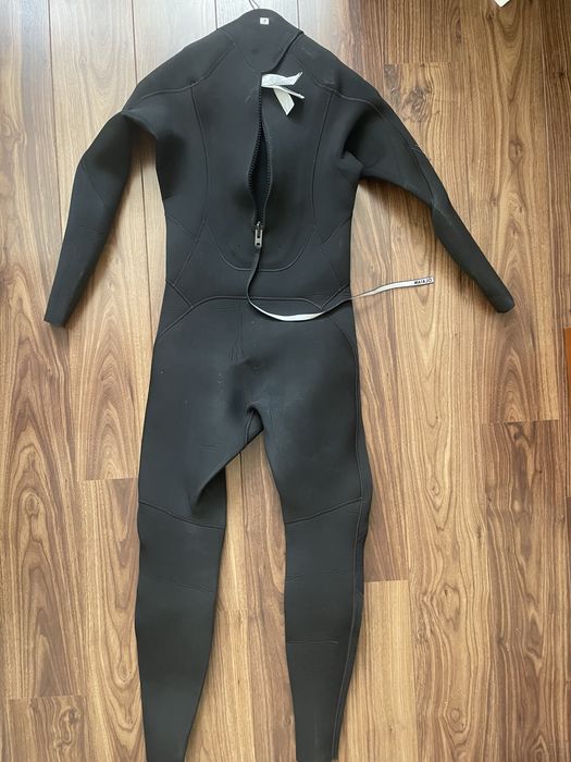 Olaian Fato de Surf 500 Neoprene 4/3 mm Homem Preto