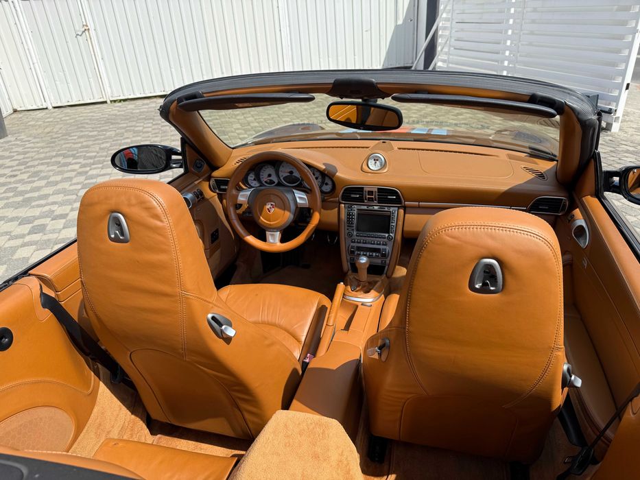 Porsche 911 Turbo Cabrio 634km 2007r 997 piękne MARTINI, zamiana