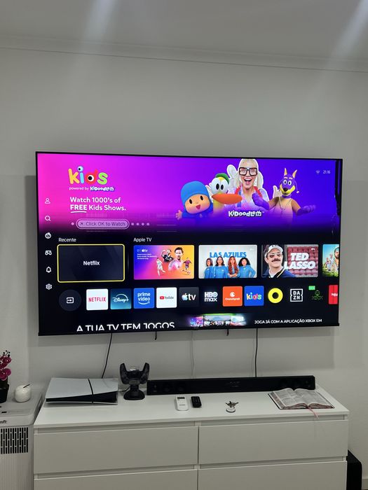 Vendo tv hisense 75 polegadas