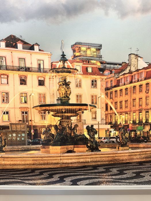 Quadro zona nobre de Lisboa