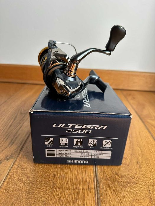 Shimano ultegra 2500 po tuningu + dodatkowa szpula