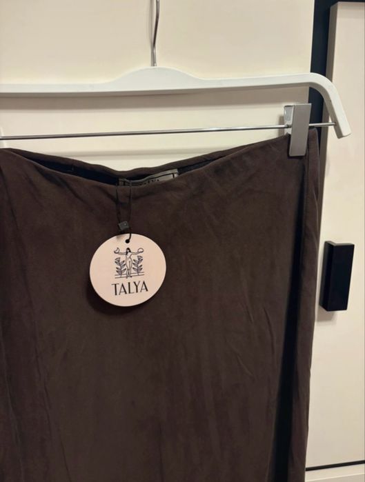 Spodnica Talya Petra Long Dark Chocolate