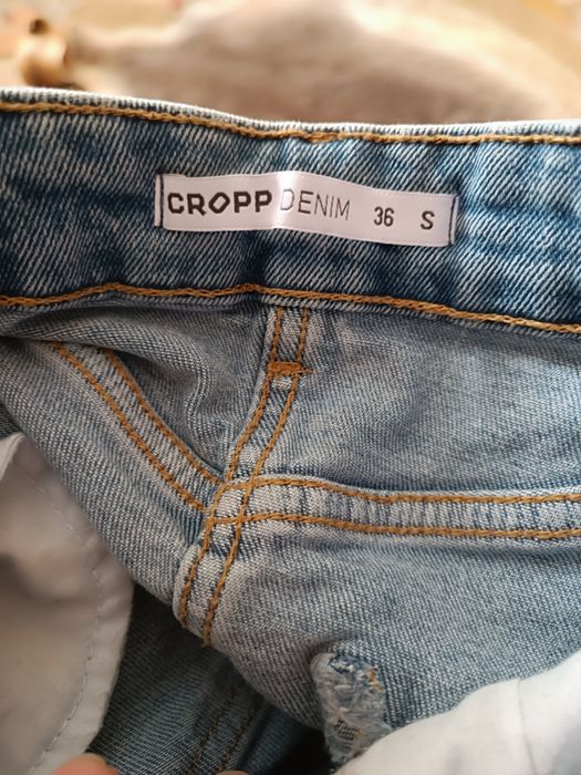 Jeansowa spódnica midi z rozcięciem CROPP | Rozmiar 36 (S) | HIT Sezonu!