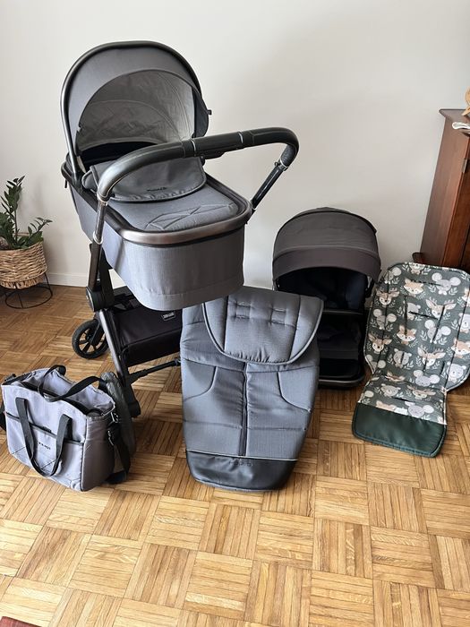 Wózek 2w1 Muuvo Quick SE - duży zestaw akcesoriów + gratisy