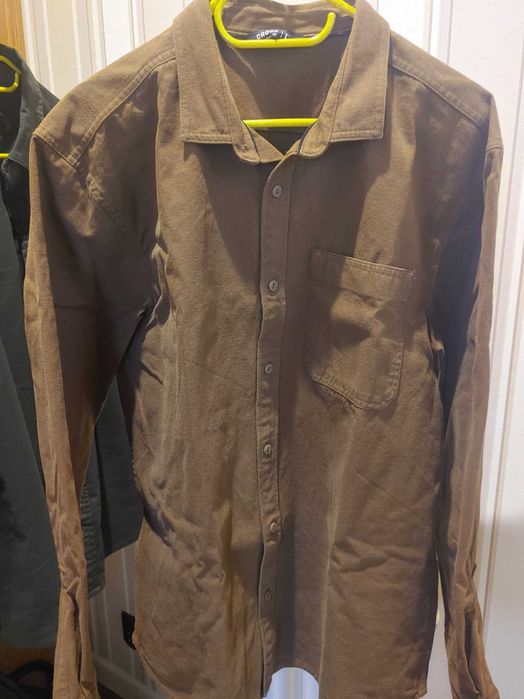 Koszula męska Cropp brązowa jeans