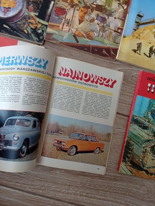 Młody technik 11 numerów 1974