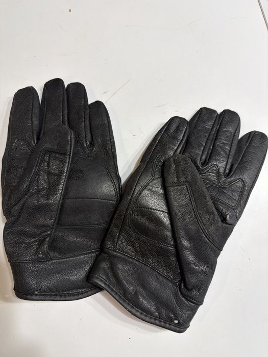 Luvas de couro com proteção