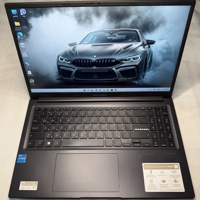 Asus Vivobook/IPS/Intel I3-1215U/RAM 16G/M2 256G/Підсвітка клавіш