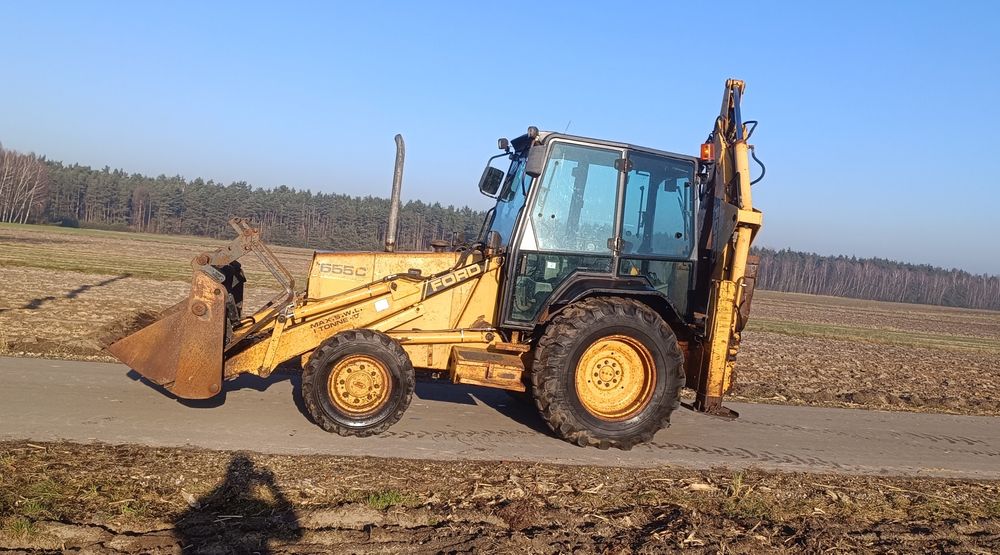 Koparko ładowarka Ford 655 Turbo Full opcja, Sprowadzona JCB ,