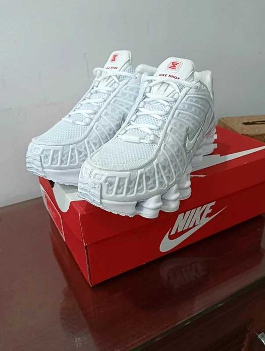 "Buty męskie Trampki" Nike_Shox_TL_White R.40