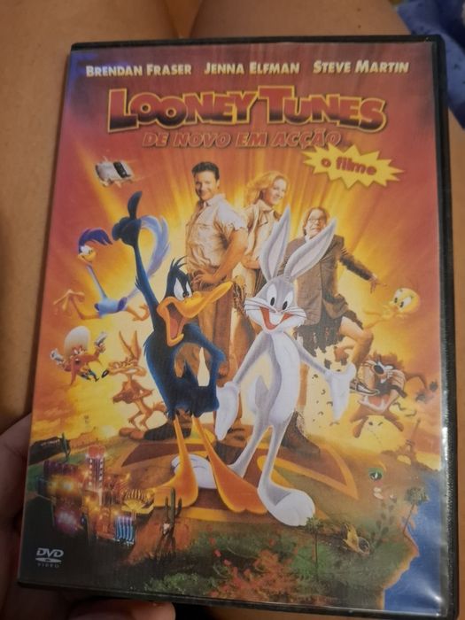 Dvd looney tunes o filme