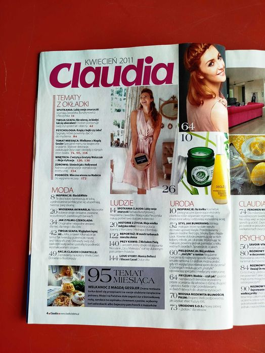Claudia nr 4/2011, kwiecień 2011