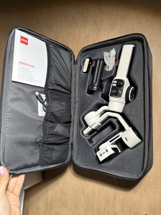 Sprzedam smooth 5s combo gimbal statyw do telefonu