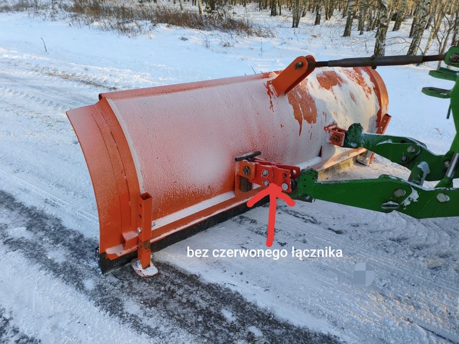 Pług spych czołowy 
Solidna konstrukcja 
Możl