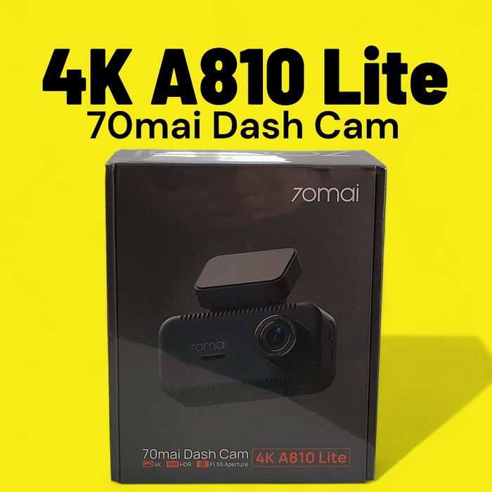 70mai Dash Cam 4K A810 Lite Автомобільний відеореєстратор