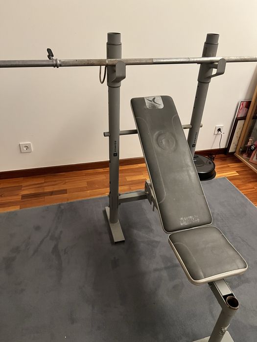 Banco ginasio para desocupar