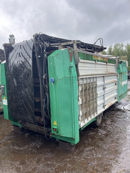 Komptech crambo 5000 niscczarka dwuwalowa