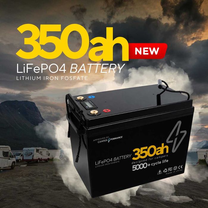 Kit AUTONOMIA Elétrica Autocaravana | 600w Painel solar + 350ah bateria de lítio