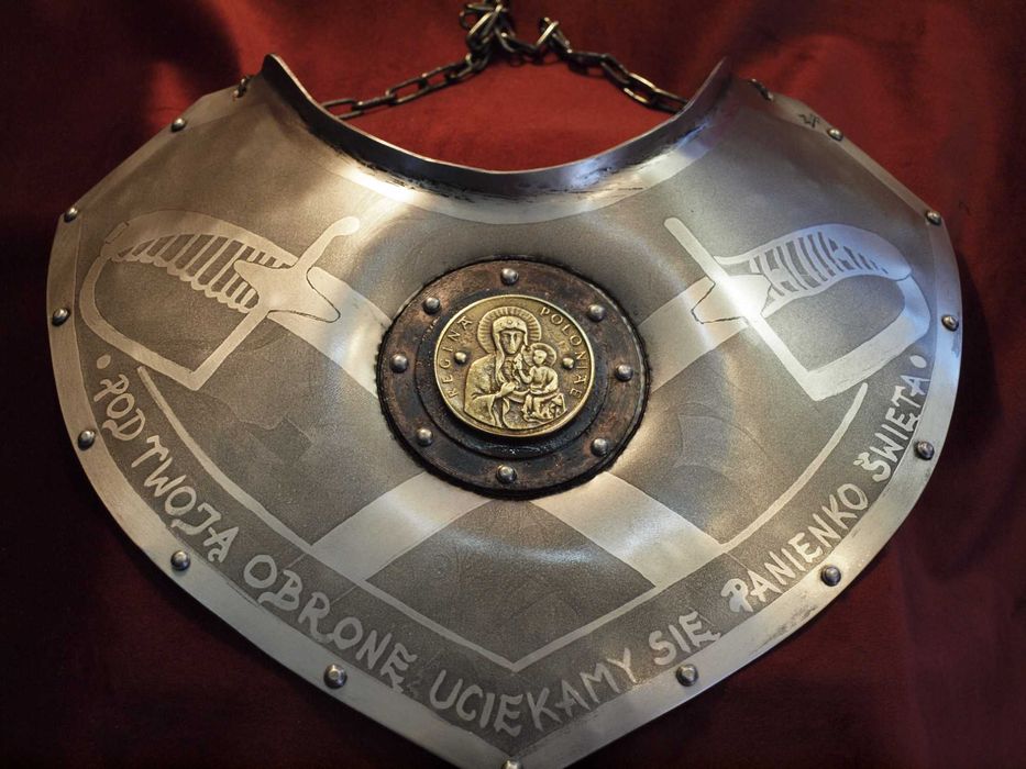 Ryngraf ułański kawaleryjski z szablami z elementem armaty wz. 1902/26