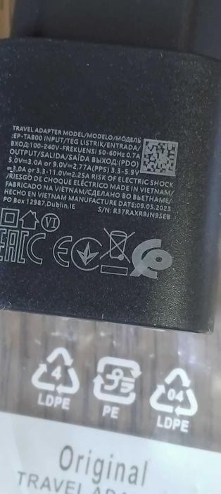 Зарядное устройство  Samsung 25W