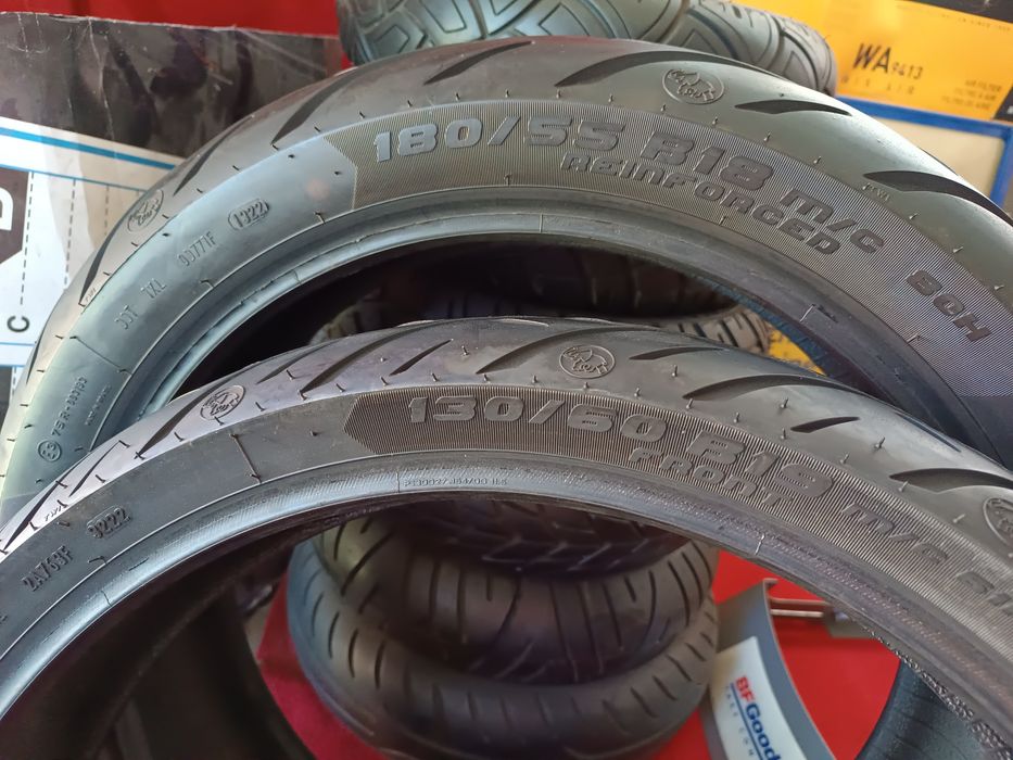Мото шина 130/60В19+180/55R18 Metzeler з Німеччини 2022рік