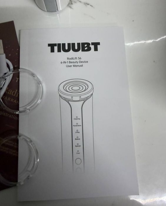 багатофункціонального косметологічного приладу Tiuubt Radilift S6.