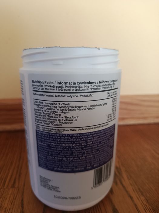 Przedtreningówka Big Pump ALL NUTRITION