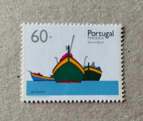 Série Selos nº 1957/60 – Barcos Típicos da Madeira (1º grupo) - 1990