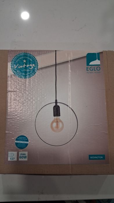 Candeeiro Novo em Caixa de Origem