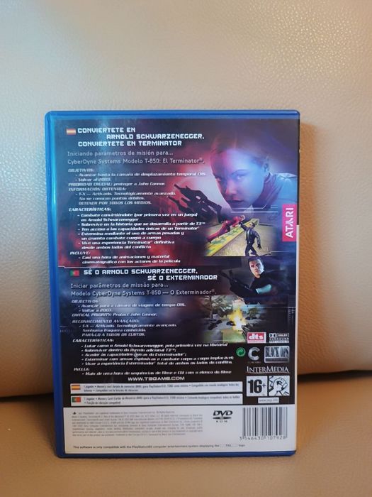 Terminator 3. Rise Of the machine. Jogo Playstation 2
