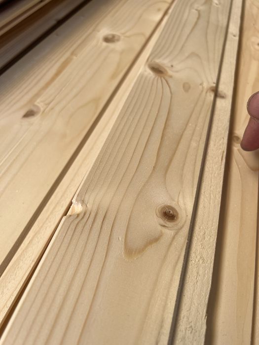 Вагонка 90мм / 100мм шириню  - 2сорт