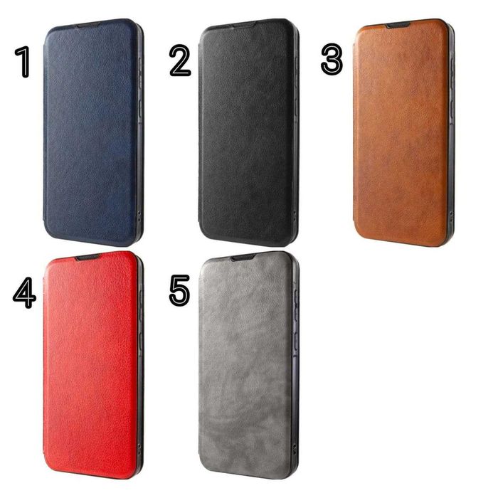 Якісний шкіряний чохол книжка качественный кожаный чехол книжка Xiaomi