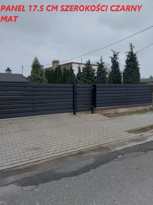 Panel metalowy ogrodzeniowy sztachety 17.5cm szer. Bramy Barierki Prod