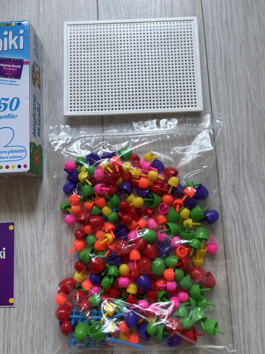 Magiczne Mozaiki Klocki 250 Elementów