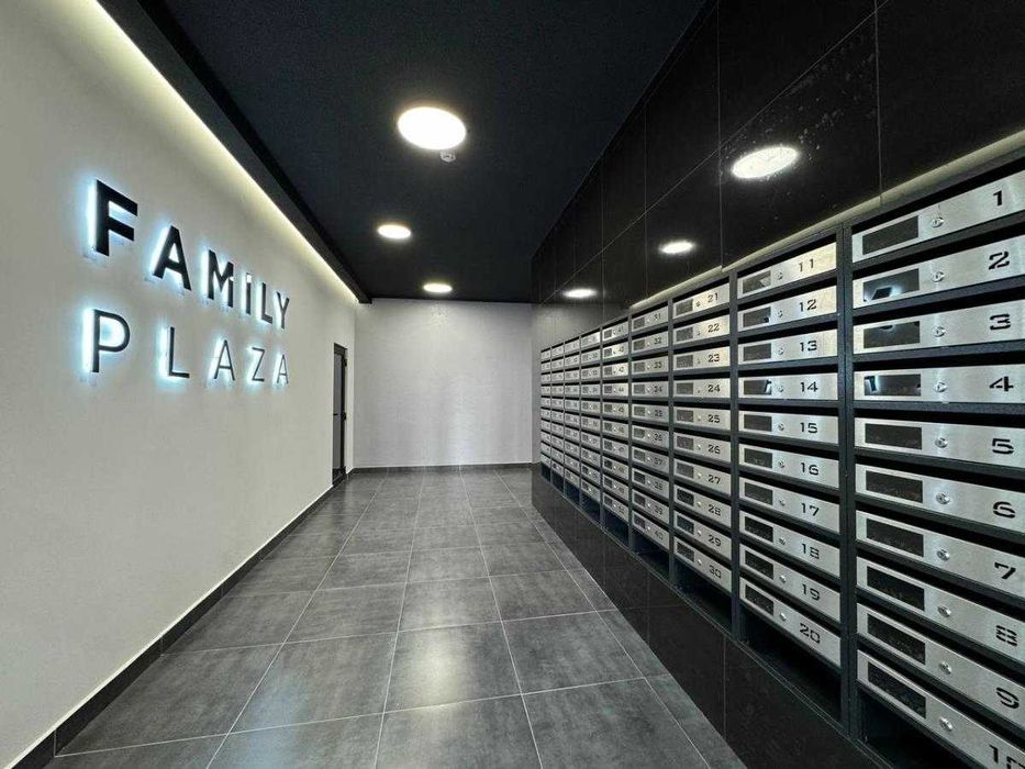 2-к квартира в зданій секції ЖК Family Plaza дизайн проєкт в подарунок
