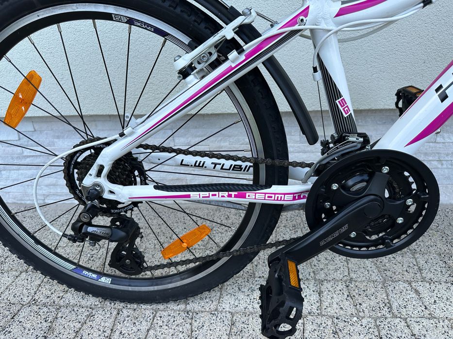 Rower HAIBIKE - koła 24, aluminiowy, amor, Shimano Altus