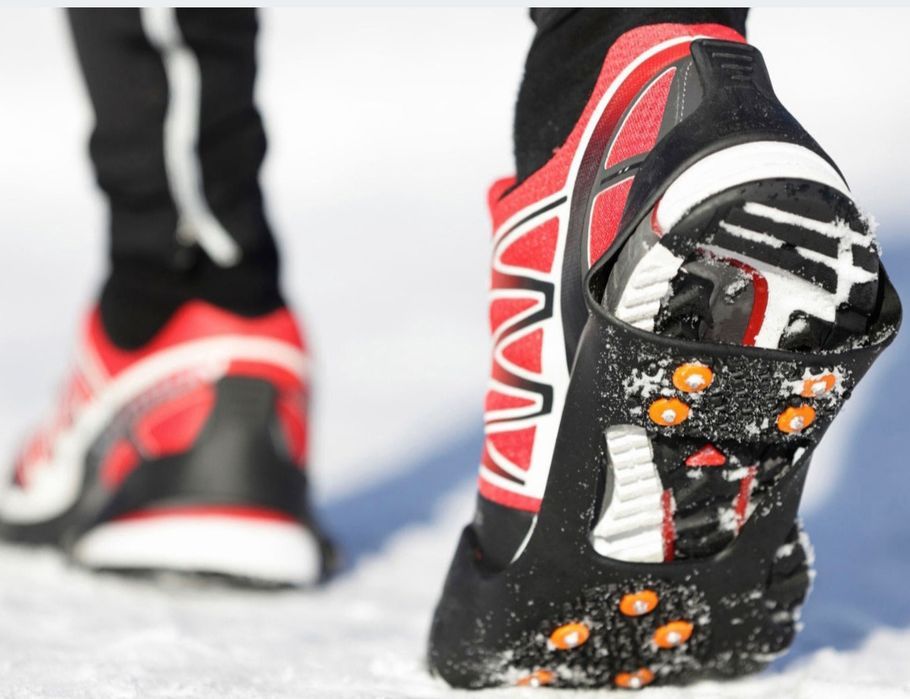 Nowe gumowe nakładki na buty z kolcami dla dzieci raczki 33-36