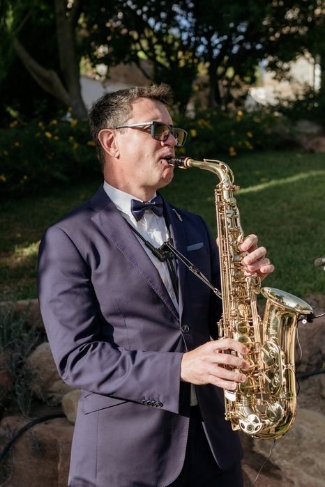 Saxofonista profissional